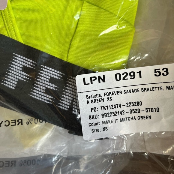 Make It Matcha Green Forever Savage Bralette - Picture 8 of 10